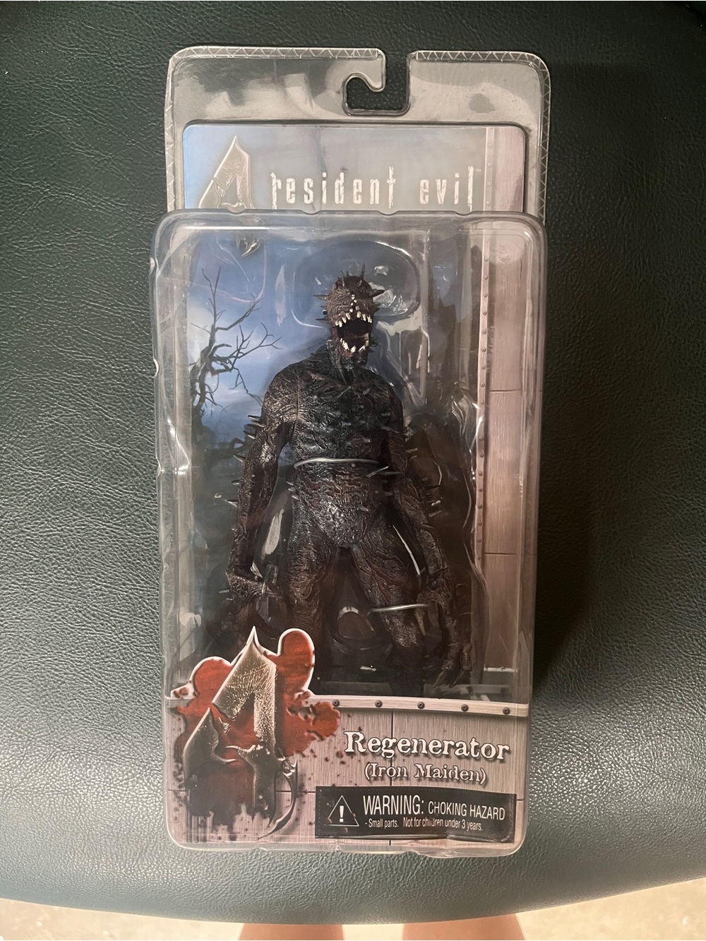 Resident Evil 4 Regenerator (Iron Maiden) Action Figure - Dark Brown/Black